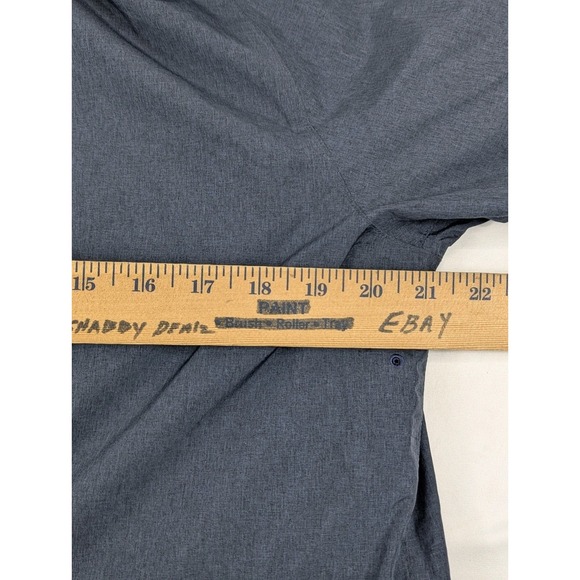 Barbour Rivington Mens Rain Jacket Blue Medium Hooded Waterproof Breathable - Picture 16 of 16